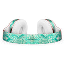 Grunge Teal Damask Pattern Full-Body Skin Kit for the Beats by Dre Solo 3 Wireless Headphones