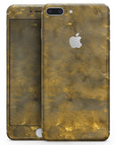 Grunge Watercolor with Golden Specks - Skin-kit for the iPhone 8 or 8 Plus