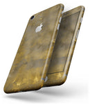Grunge Watercolor with Golden Specks - Skin-kit for the iPhone 8 or 8 Plus