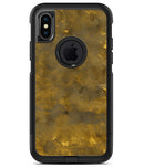 Grunge Watercolor with Golden Specks - iPhone X OtterBox Case & Skin Kits