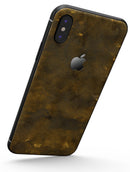 Grunge Watercolor with Golden Specks - iPhone X Skin-Kit