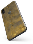 Grunge Watercolor with Golden Specks - iPhone X Skin-Kit