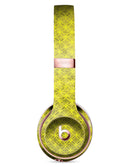 Grunge Yellow Overlapping Circles Full-Body Skin Kit for the Beats by Dre Solo 3 Wireless Headphones