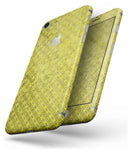 Grunge Yellow Overlapping Circles - Skin-kit for the iPhone 8 or 8 Plus