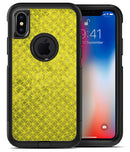 Grunge Yellow Overlapping Circles - iPhone X OtterBox Case & Skin Kits