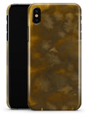 Grunge Yellow and Gray Explosions - iPhone X Clipit Case