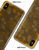 Grunge Yellow and Gray Explosions - iPhone X Clipit Case