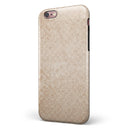 Grunge and Scratched All Over Ship Wheel iPhone 6/6s or 6/6s Plus 2-Piece Hybrid INK-Fuzed Case