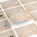 Grunge and Scratched All Over Ship Wheel - Premium Protective Decal Skin-Kit for the Apple Credit Card