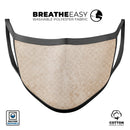 Grunge and Scratched All Over Ship Wheel - Made in USA Mouth Cover Unisex Anti-Dust Cotton Blend Reusable & Washable Face Mask with Adjustable Sizing for Adult or Child