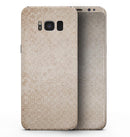 Grunge and Scratched All Over Ship Wheel - Samsung Galaxy S8 Full-Body Skin Kit
