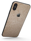Grunge and Scratched All Over Ship Wheel - iPhone X Skin-Kit