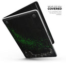 Grungy Green and Black Wood Surface - Skin Decal Wrap Kit Compatible with the Apple MacBook Pro, Pro with Touch Bar or Air (11", 12", 13", 15" & 16" - All Versions Available)
