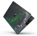 Grungy Green and Black Wood Surface - Skin Decal Wrap Kit Compatible with the Apple MacBook Pro, Pro with Touch Bar or Air (11", 12", 13", 15" & 16" - All Versions Available)