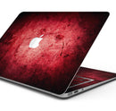 Grungy Red Scratched Surface - Skin Decal Wrap Kit Compatible with the Apple MacBook Pro, Pro with Touch Bar or Air (11", 12", 13", 15" & 16" - All Versions Available)
