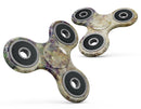 Grungy Abstract Purple Mosaic Full-Body Fidget Spinner Skin-Kit