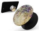 Grungy Abstract Purple Mosaic - Skin Kit for PopSockets and other Smartphone Extendable Grips & Stands
