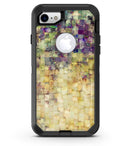 Grungy Abstract Purple Mosaic - iPhone 7 or 8 OtterBox Case & Skin Kits