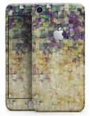 Grungy Abstract Purple Mosaic - Skin-kit for the iPhone 8 or 8 Plus