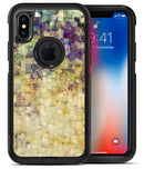 Grungy Abstract Purple Mosaic - iPhone X OtterBox Case & Skin Kits