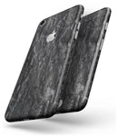 Grungy Black Brick Wall  - Skin-kit for the iPhone 8 or 8 Plus