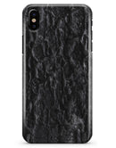 Grungy Black Brick Wall  - iPhone X Clipit Case