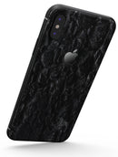 Grungy Black Brick Wall  - iPhone X Skin-Kit