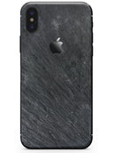 Grungy Black Cliffeside  - iPhone X Skin-Kit