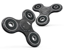 Grungy Black and GRay Surface Full-Body Fidget Spinner Skin-Kit