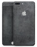 Grungy Black and GRay Surface - Skin-kit for the iPhone 8 or 8 Plus