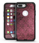 Grungy Black and Maroon Damask Pattern - iPhone 7 Plus/8 Plus OtterBox Case & Skin Kits