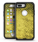 Grungy Black and Yellow Rococo Pattern - iPhone 7 Plus/8 Plus OtterBox Case & Skin Kits