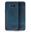 Grungy Blue Scratch Surface - Samsung Galaxy S8 Full-Body Skin Kit