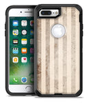 Grungy Brown Vertical Stripes - iPhone 7 Plus/8 Plus OtterBox Case & Skin Kits