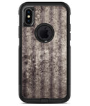 Grungy Brown and Tan Vertical Stripes - iPhone X OtterBox Case & Skin Kits