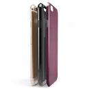 Grungy Burgundy  iPhone 6/6s or 6/6s Plus 2-Piece Hybrid INK-Fuzed Case