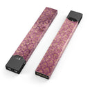 Grungy Burgundy Royal Pattern - Premium Decal Protective Skin-Wrap Sticker compatible with the Juul Labs vaping device
