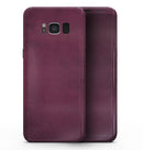 Grungy Burgundy  - Samsung Galaxy S8 Full-Body Skin Kit