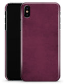 Grungy Burgundy  - iPhone X Clipit Case
