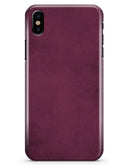 Grungy Burgundy  - iPhone X Clipit Case