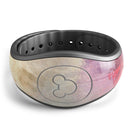 Grungy Colorful Faded Paint - Decal Skin Wrap Kit for the Disney Magic Band