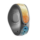 Grungy Colorful Faded Paint - Decal Skin Wrap Kit for the Disney Magic Band