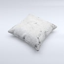 Grungy Concrete Textured Surface Ink-Fuzed Decorative Throw Pillow
