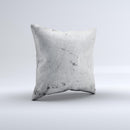Grungy Concrete Textured Surface Ink-Fuzed Decorative Throw Pillow
