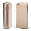 Grungy Coral Inflated Damask Pattern iPhone 6/6s or 6/6s Plus 2-Piece Hybrid INK-Fuzed Case