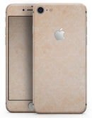 Grungy Coral Inflated Damask Pattern - Skin-kit for the iPhone 8 or 8 Plus
