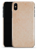 Grungy Coral Inflated Damask Pattern - iPhone X Clipit Case