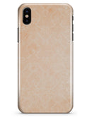 Grungy Coral Inflated Damask Pattern - iPhone X Clipit Case