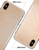 Grungy Coral Inflated Damask Pattern - iPhone X Clipit Case