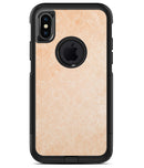 Grungy Coral Inflated Damask Pattern - iPhone X OtterBox Case & Skin Kits